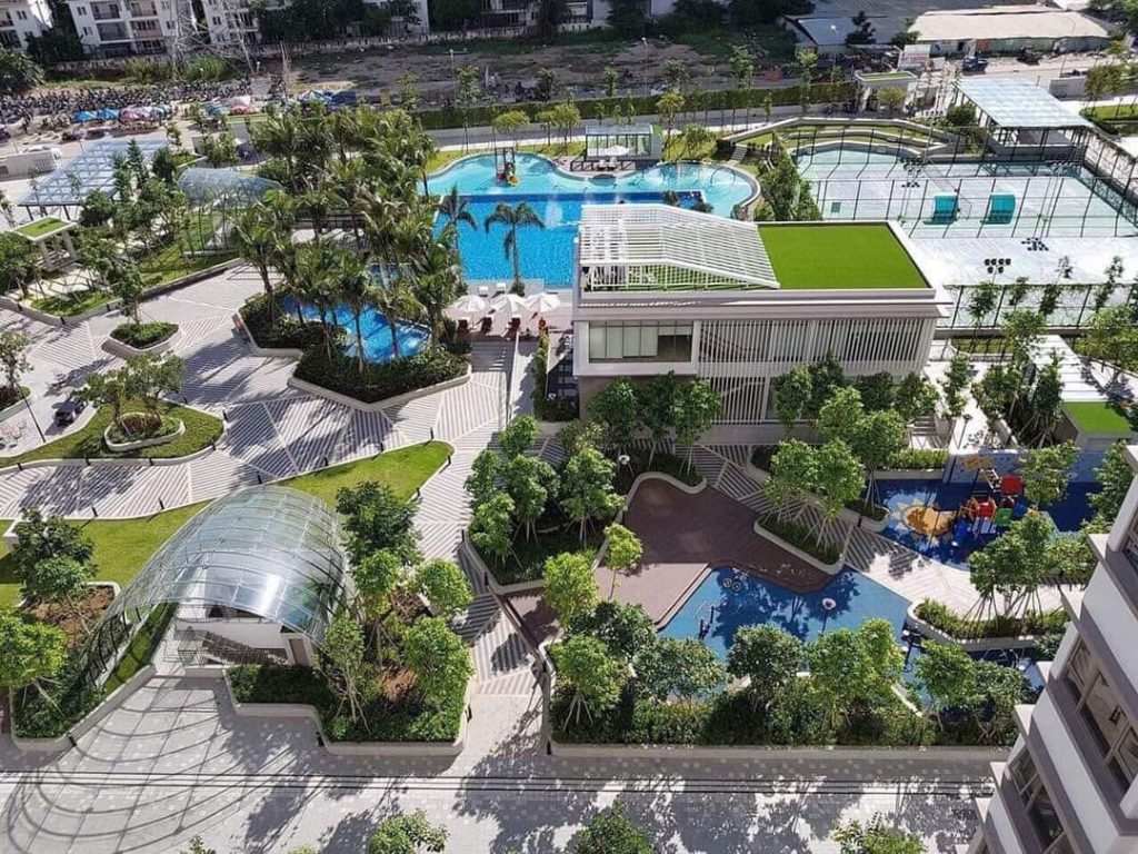 Khu tiện ích của Saigon South Residences được thiết kế tựa như một khu resort thực thụ