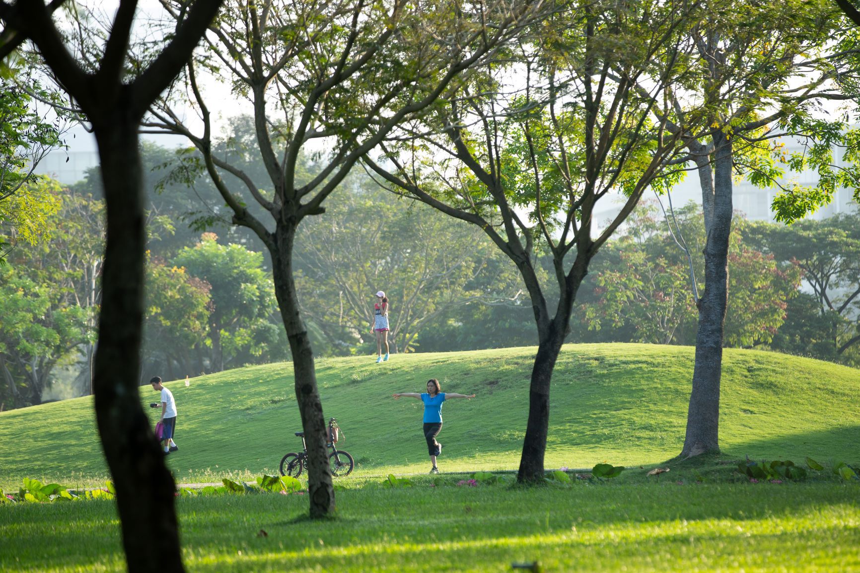Công viên Wonderland rộng lớn cũng là một tiện ích đắt giá khi mang cây xanh đến ngay bên hiên nhà bạn