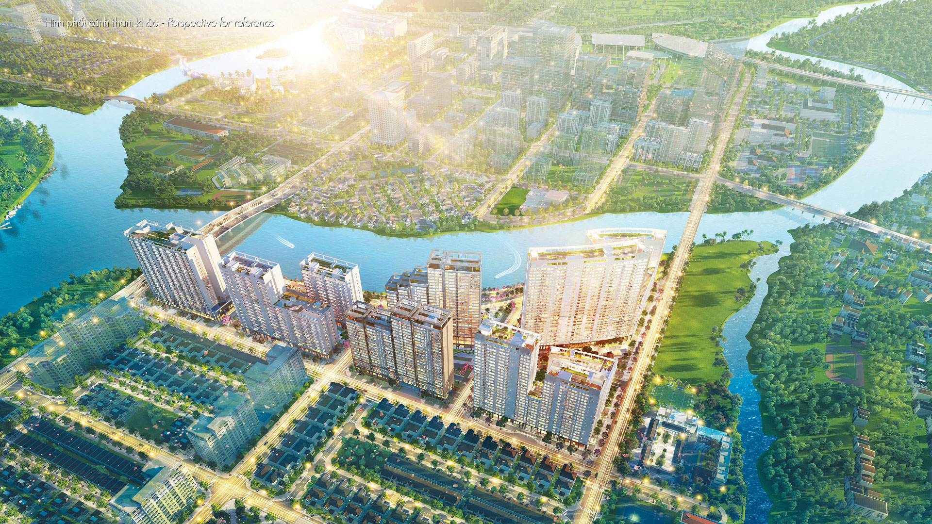 Khu phức hợp Midtown là dự án ven sông nổi bật tại khu Nam những năm gần đây, sở hữu tầm nhìn khoáng đạt hướng sông và toàn cảnh đô thị