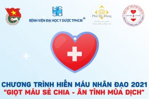 Chương trình hiến máu nhân đạo “Giọt máu sẻ chia – ân tình mùa dịch”