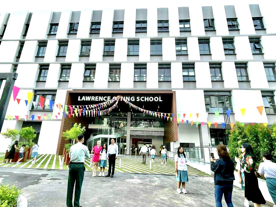 Trường Đinh Thiện Lý cơ sở 2 tại khu Trung Tâm Thương Mại Tài Chính Phú Mỹ Hưng đã chính thức đi vào hoạt động từ 9/2022