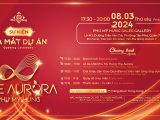 Tháng 3-2024: Căn hộ cao cấp Phu My Hung The Aurora chính thức ra mắt thị trường