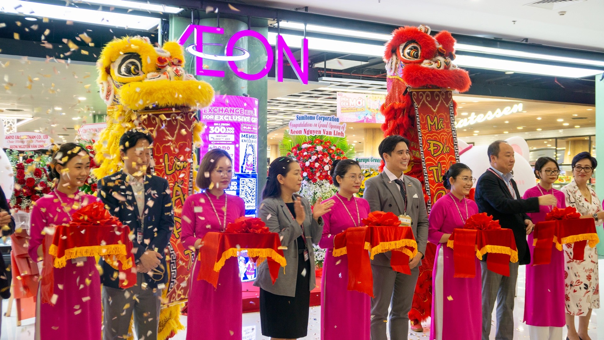 Siêu thị AEON Nguyễn Văn Linh chính thức được khai trương tại Crescent Mall