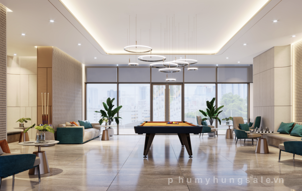 Phòng sinh hoạt chung, giải trí của các gia đình