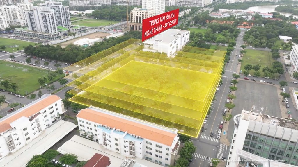 Vị trí Phú Mỹ Hưng Art Center toạ lạc tại mặt tiền đường Nguyễn Lương Bằng