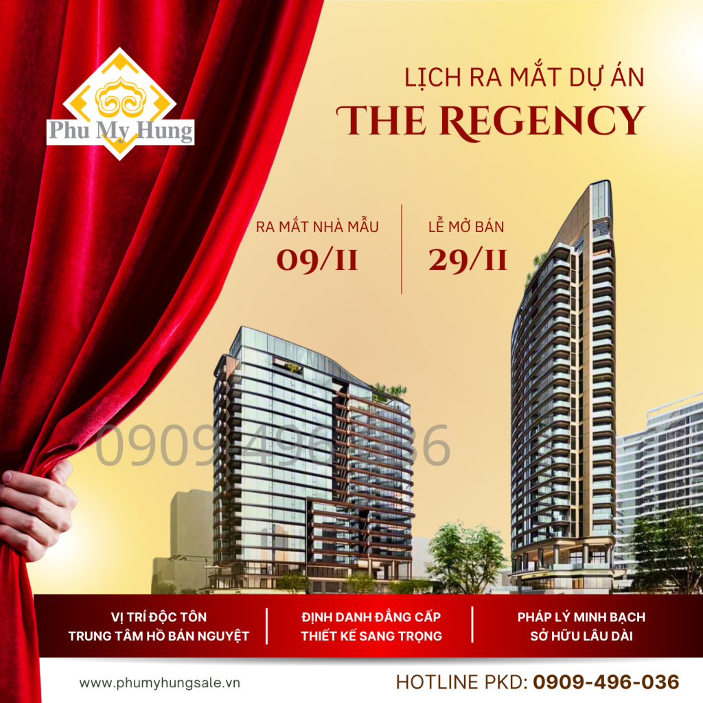 Lịch ra mắt dự án Phú Mỹ Hưng The Regency