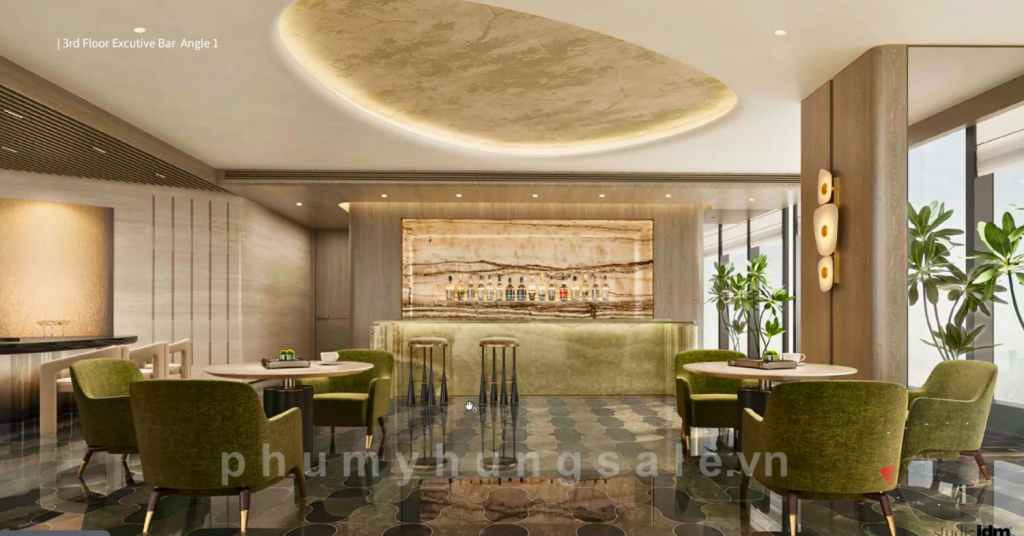 The Regency là dự án đặc biệt được chú trọng về thiết kế tiện ích khi sở hữu một phòng Bar riêng biệt dành cho cư dân