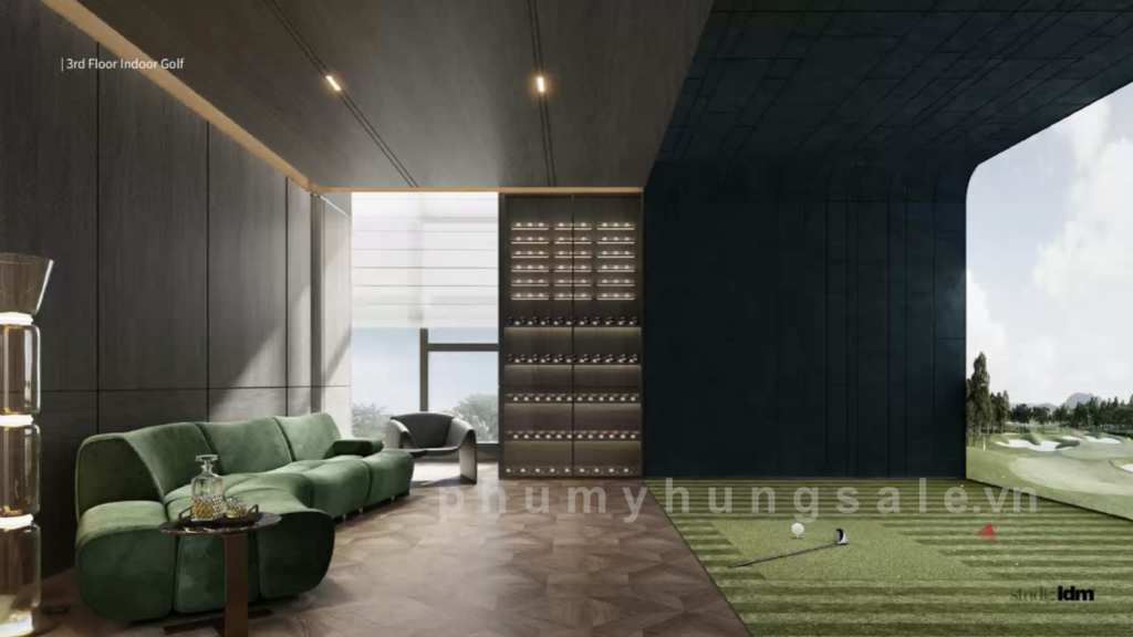 Phòng tập Golf 3D chuyên nghiệp