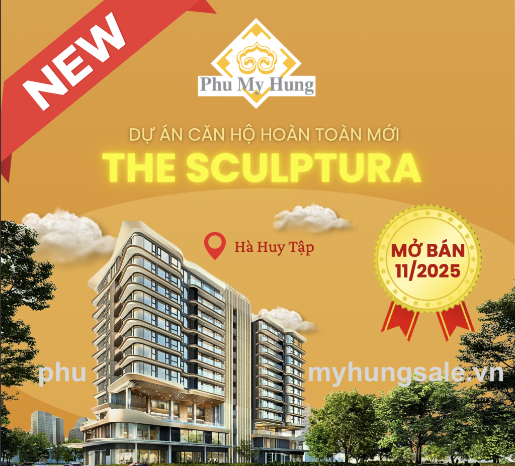 Dự án Phú Mỹ Hưng The Sculptura sẽ chính thức mở bán vào 11/2025